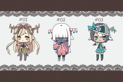 [Set price Adopts] - Christmas Kemonomimi [OPEN]