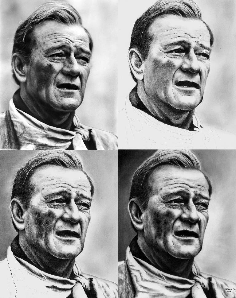 John Wayne - Ref Pic and WIPs