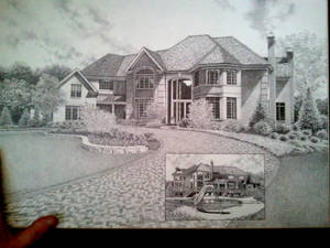 House Drawing by my friend