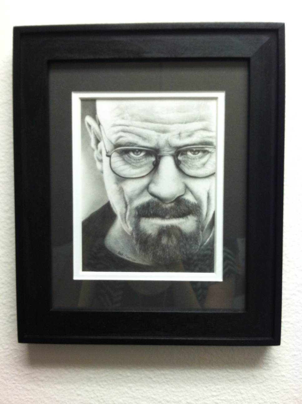 Walter White hanging at Breaking Bad's Office