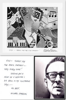 NOTE and ART FROM Michael Emerson