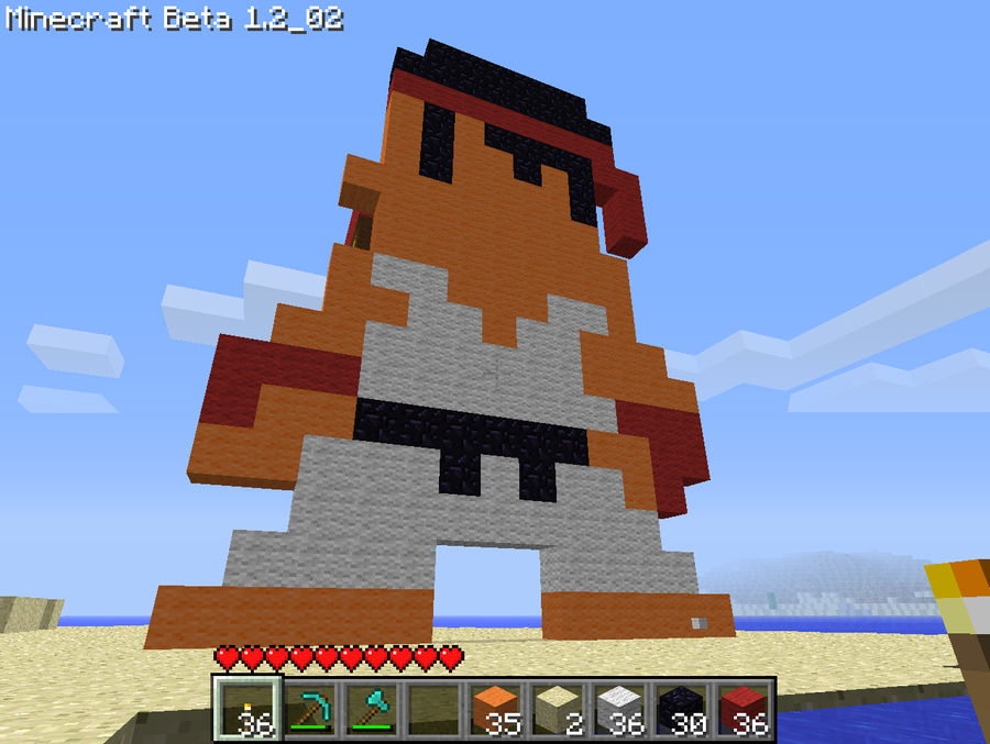 Minecraft:Ryu by Maarisk on DeviantArt