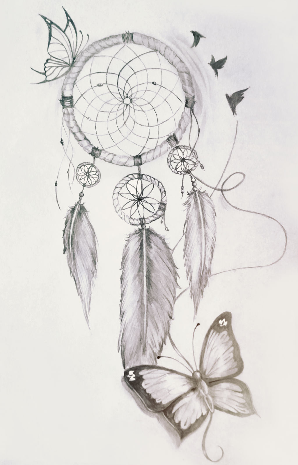 Tattoo Design Dream Catcher by XDaiaX on DeviantArt