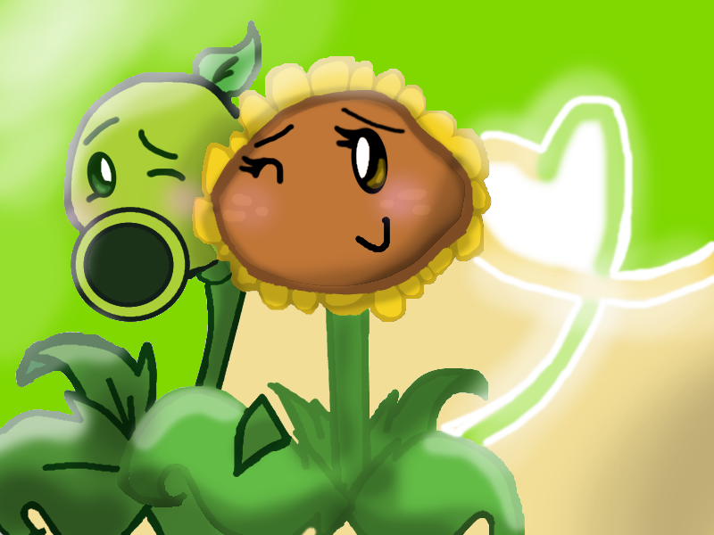 Sunflower And Peashooter Comic Related Keywords & Suggestion