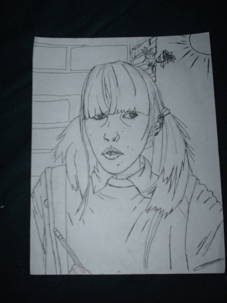 rough draft self portrait by knees2caps on DeviantArt