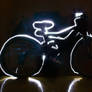 light painting-bike