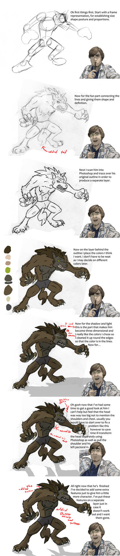 Werewolf Step By Step