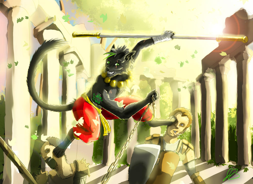 Jo-Jo The Black Cat by Jeremy-Burner