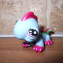 Bright colored lizard lps custom