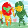 Samus Aran + Master Chief