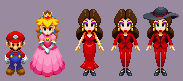 Mayor Pauline Sprite Mario + Luigi Style