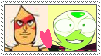 Peridot x Jasper stamp