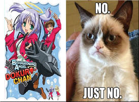 Grumpy Cat's reaction to Bludgedeoning Dokuro