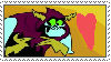 Lord Hater fan stamp