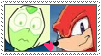 (Request) Knuckles x Peridot stamp