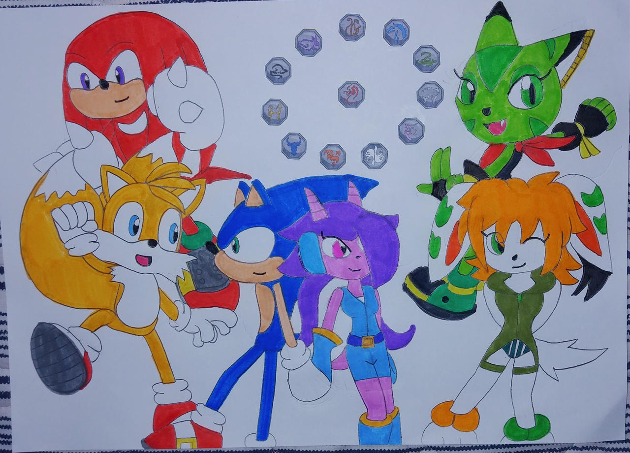 Sonic Classic Heroes by JQroxks21 on DeviantArt