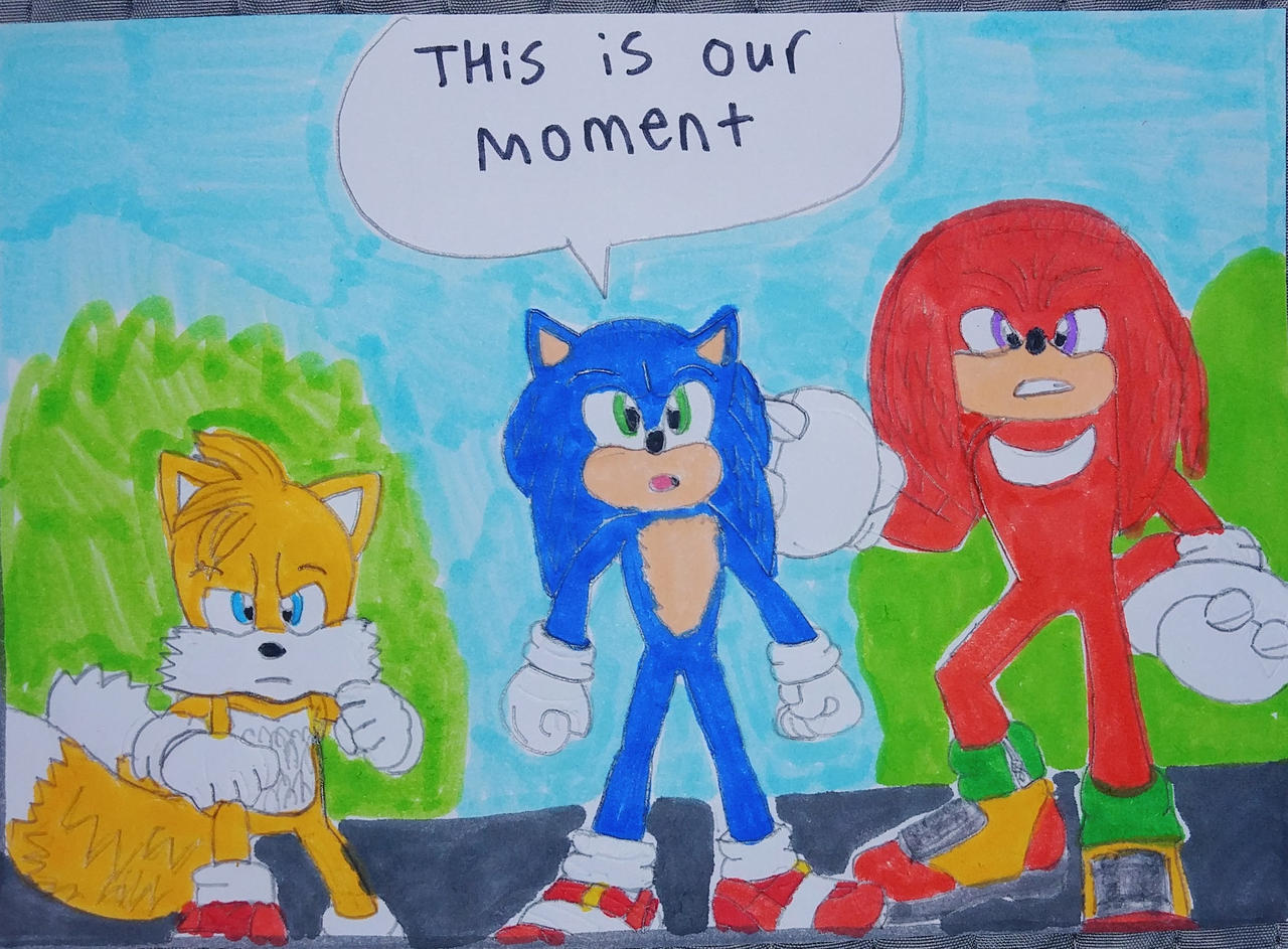 Sonic, Tails And Knuckles Movie Version by sbeom59 on DeviantArt