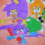 Lilac, Milla, Carol, Shantae And Bouquet