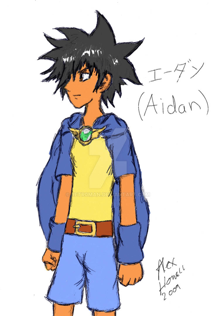 Aidan - Character Concept Art by RETR0MAN on DeviantArt