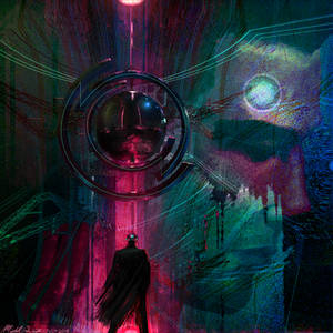 Scifi Poster - Pillar of Light