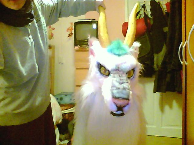 Haku Fursuit Mask