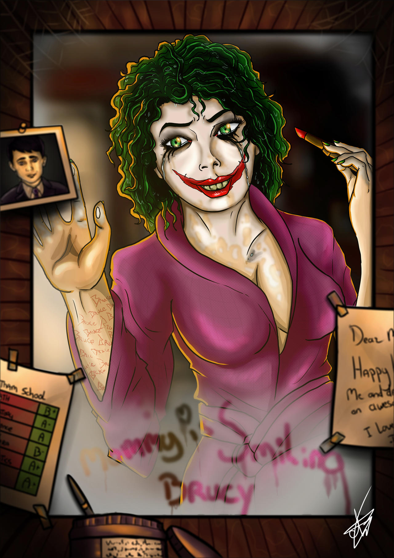 Martha Wayne/Joker Flashpoint Fanart by DanzySketching on DeviantArt