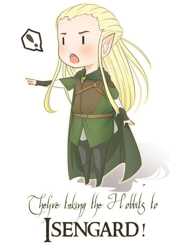 They're taking the Hobbits to Isengard by Hallowchii on DeviantArt