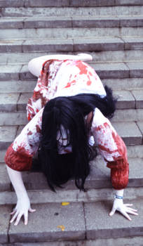 Me at MCM 2013 October as the Grudge