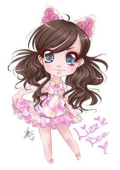 Chibi commission - Lizzie Bee