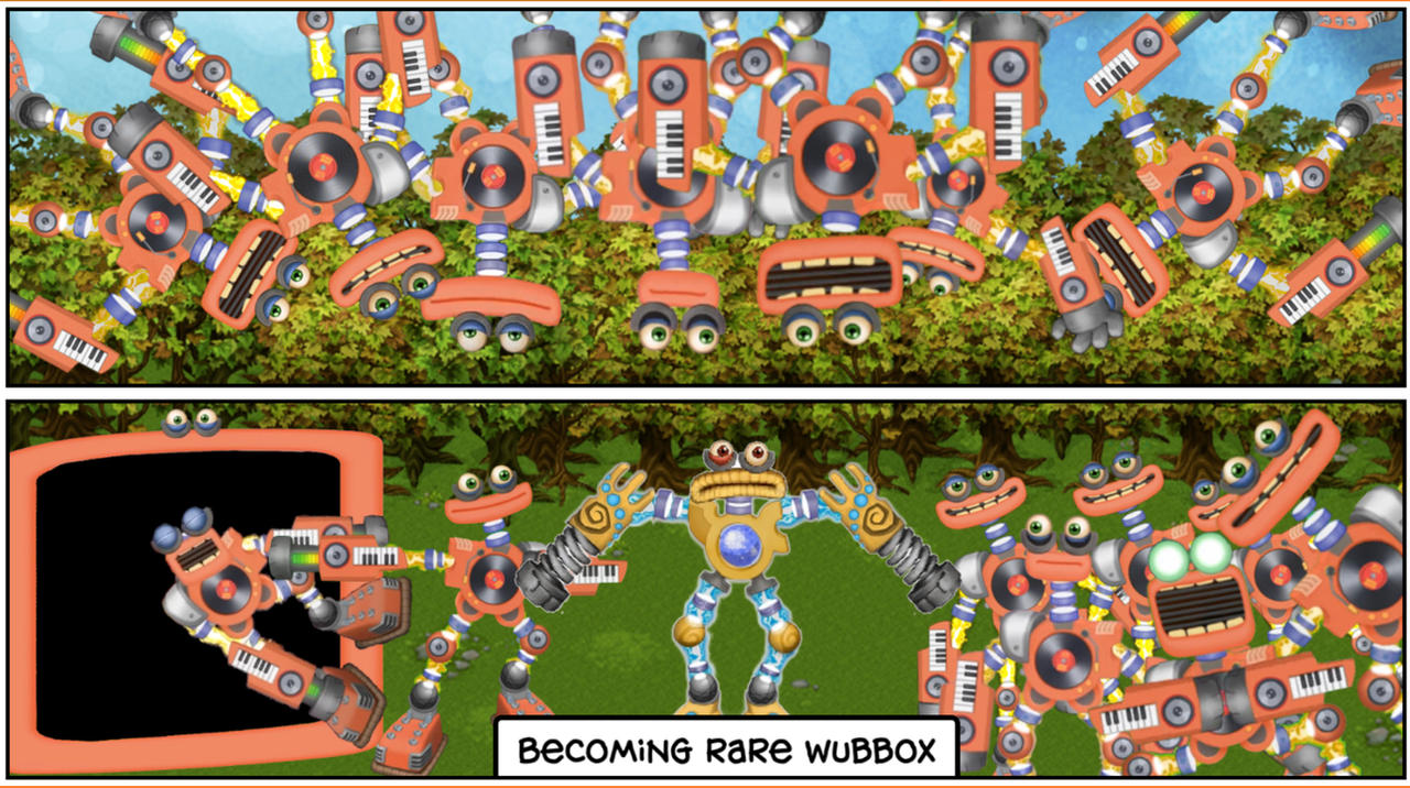 Wubbox Rig Animation Becoming rare wubbox 2.0 by rubymolina on DeviantArt