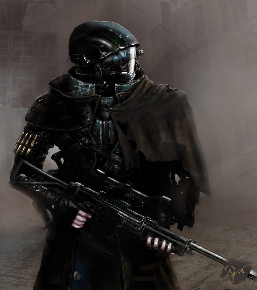 Post-Apocalyptic Ranger by aenamora on DeviantArt