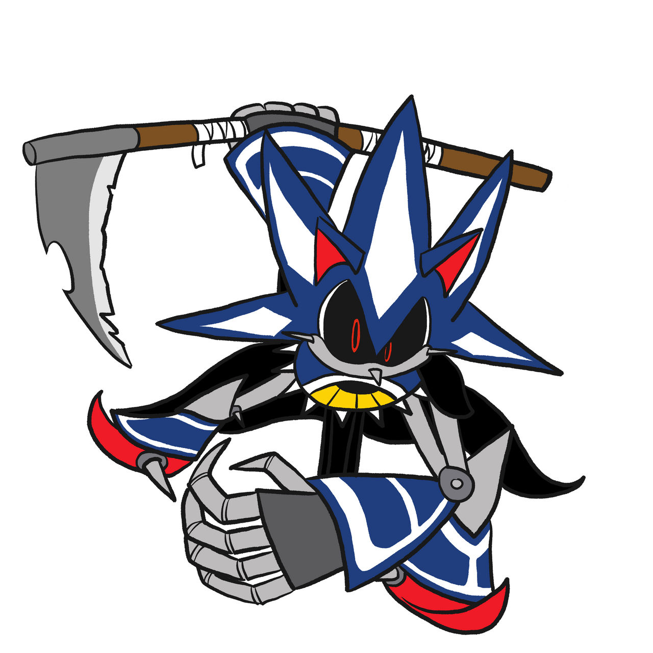 Commission- Neo Metal Sonic by ICN64 on Newgrounds