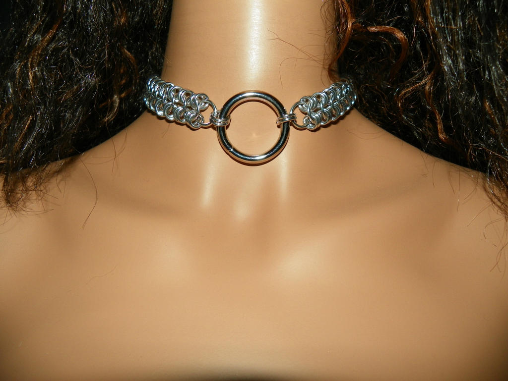 Snake Back Choker by graywolfsmaille on DeviantArt