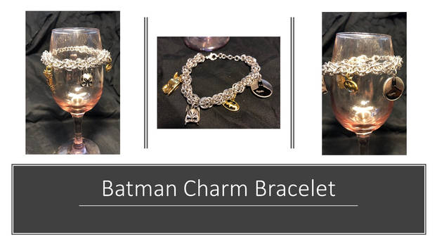 Batman Charm Bracelet