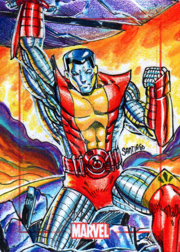 Marvel 75th Anniversary Colossus Sketch Card