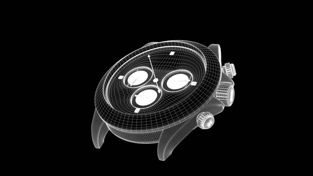 Rolex Daytona 3D Model - WIP (2)