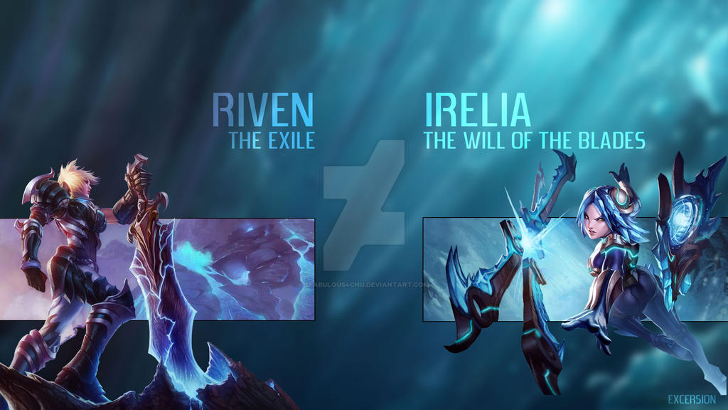 Riven + Irelia by 2fabulous4chu on DeviantArt