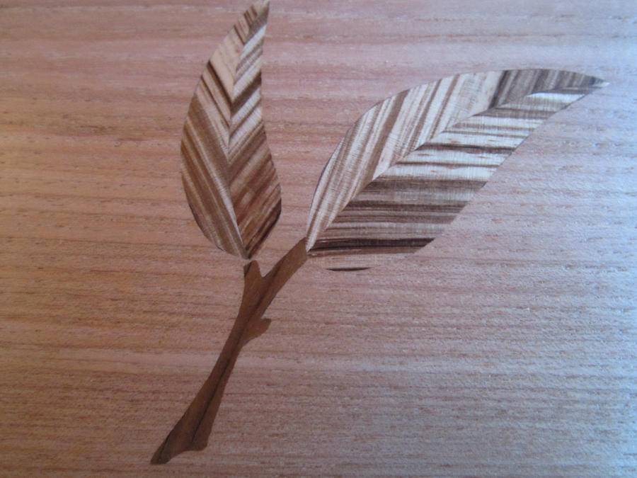 Leaf inlay wood by DMSscroller on DeviantArt