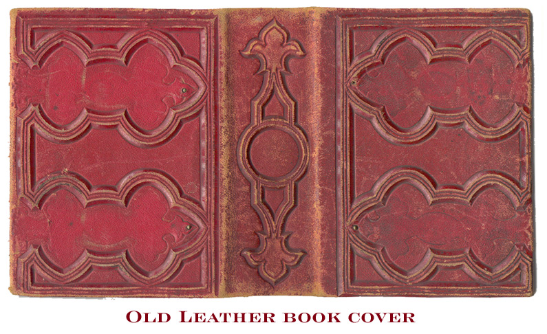 Old Leather Book Cover