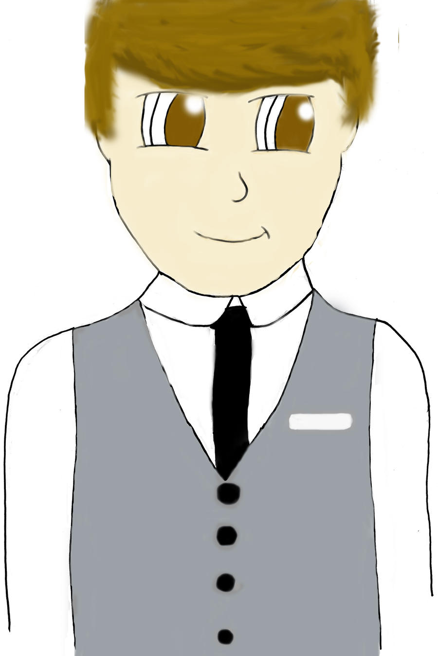 Liam Payne Cartoon Drawing by samloatpokemon on DeviantArt