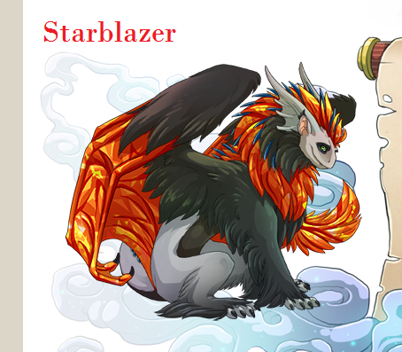 Starblazer dragon