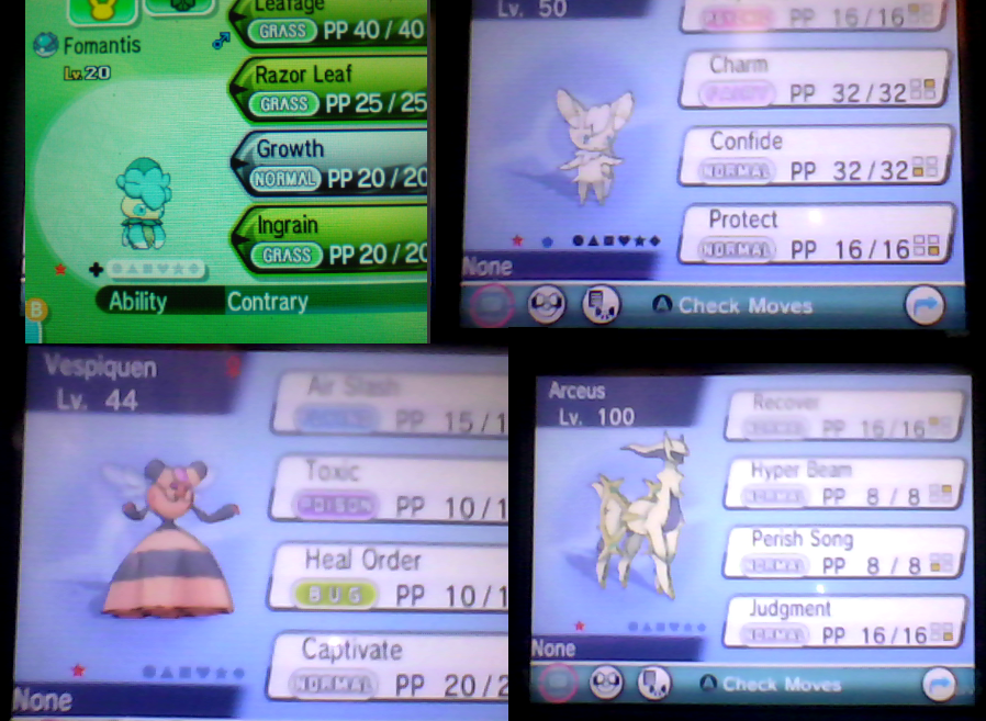 Shiny Pokemon 305-308