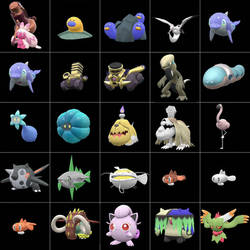 Shinys 201-225