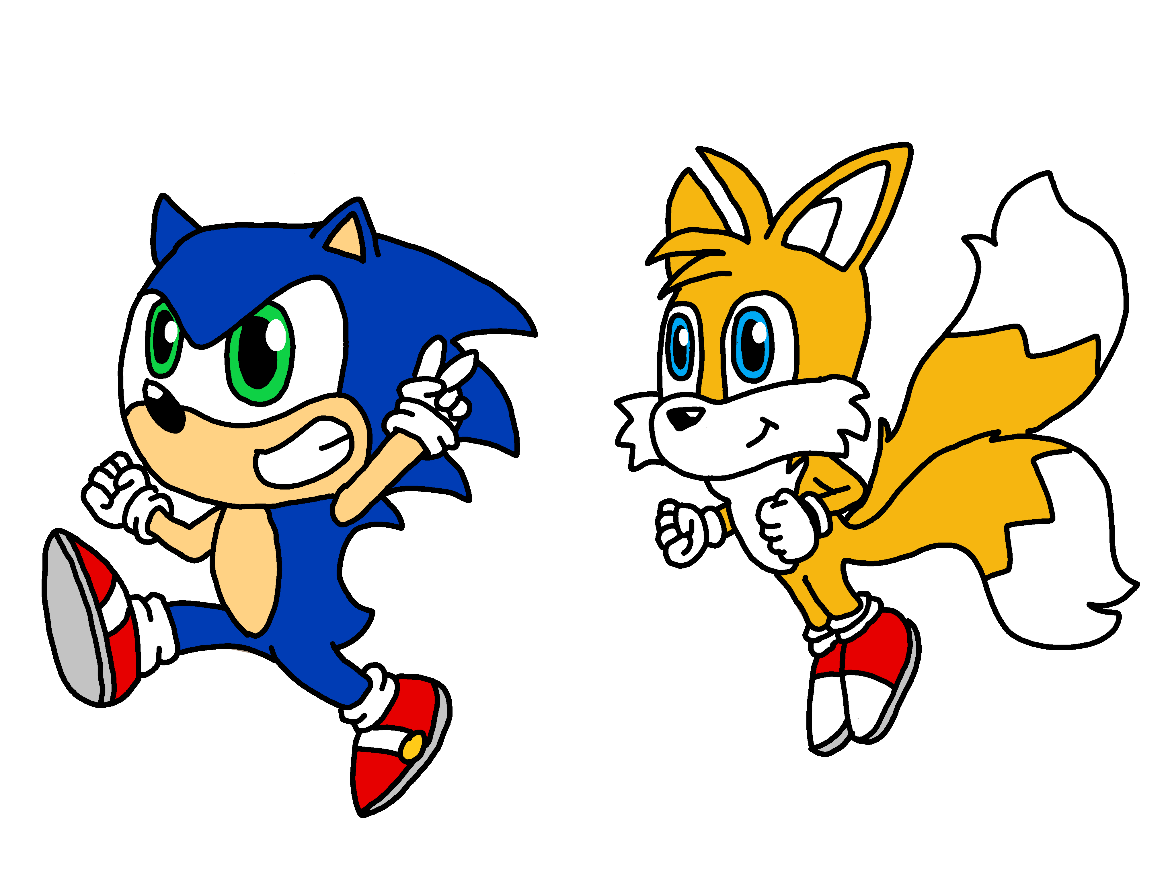 Sonic And Tails Disney Chibi Tiny Tales Style By All StarCartoons100 On sonic-and-tails-disney-chibi-tiny-tales-style-by-all-starcartoons100-on
