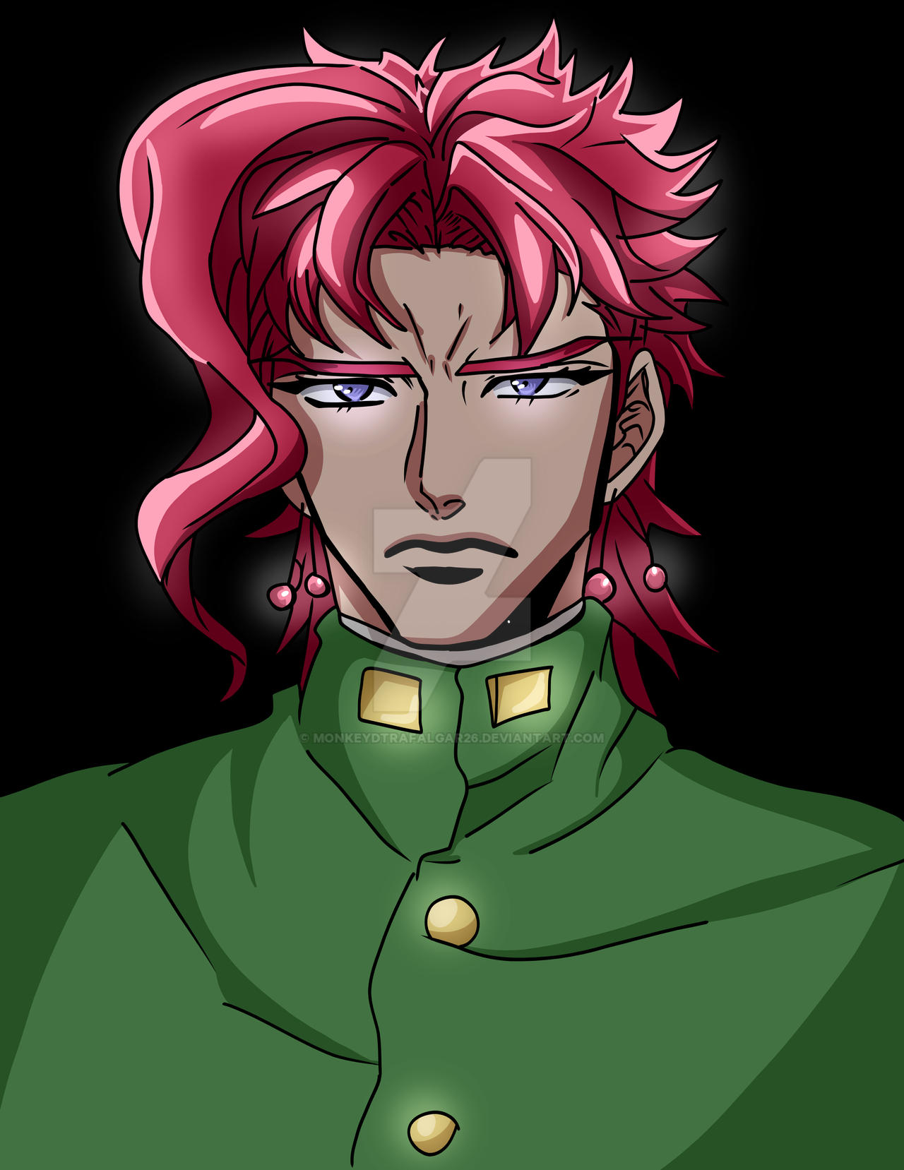 Kakyoin by MonkeyDTrafalgar26 on DeviantArt