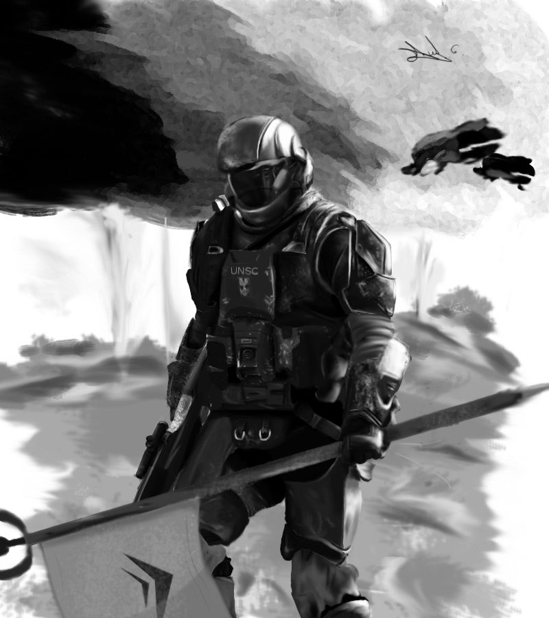 Halo ODST drawing