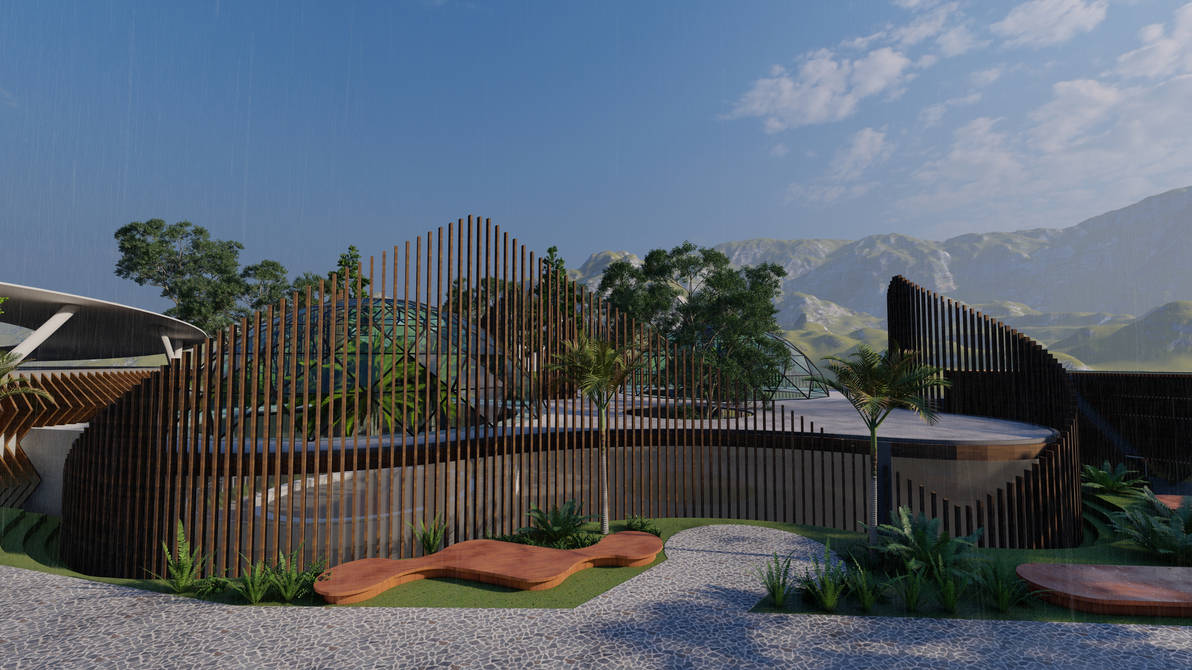 Aviary Rendering Aviary Area - Perancangan Arsitektur 4 - Lumion 11 by rasyidalief9 on ...