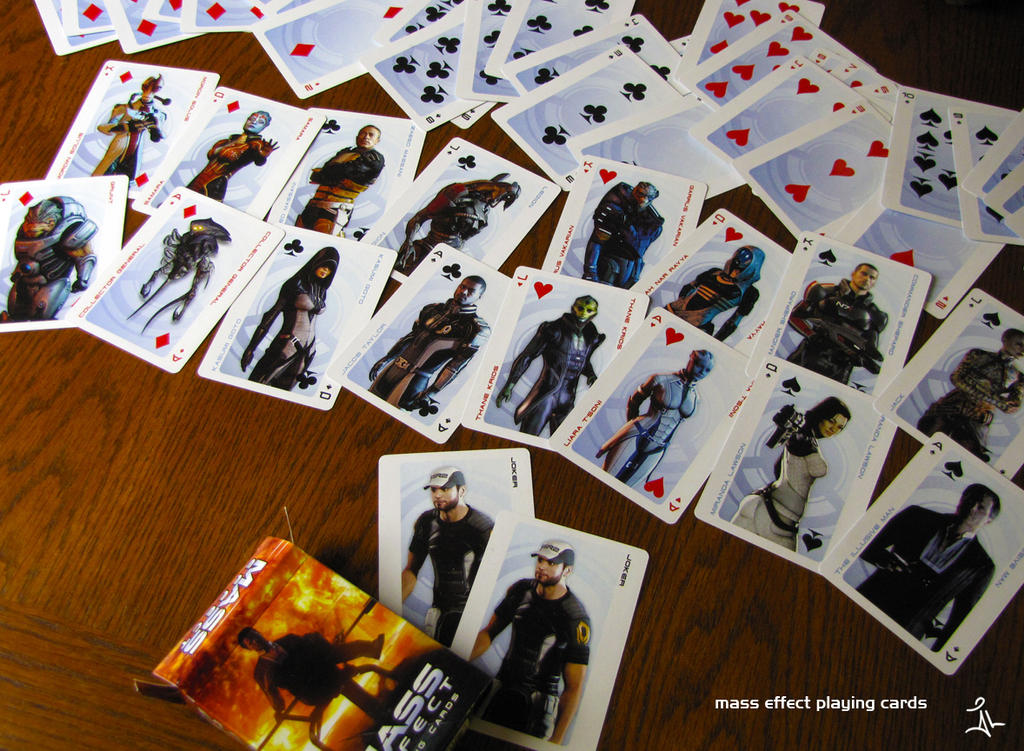 Mass Effect Playing Cards