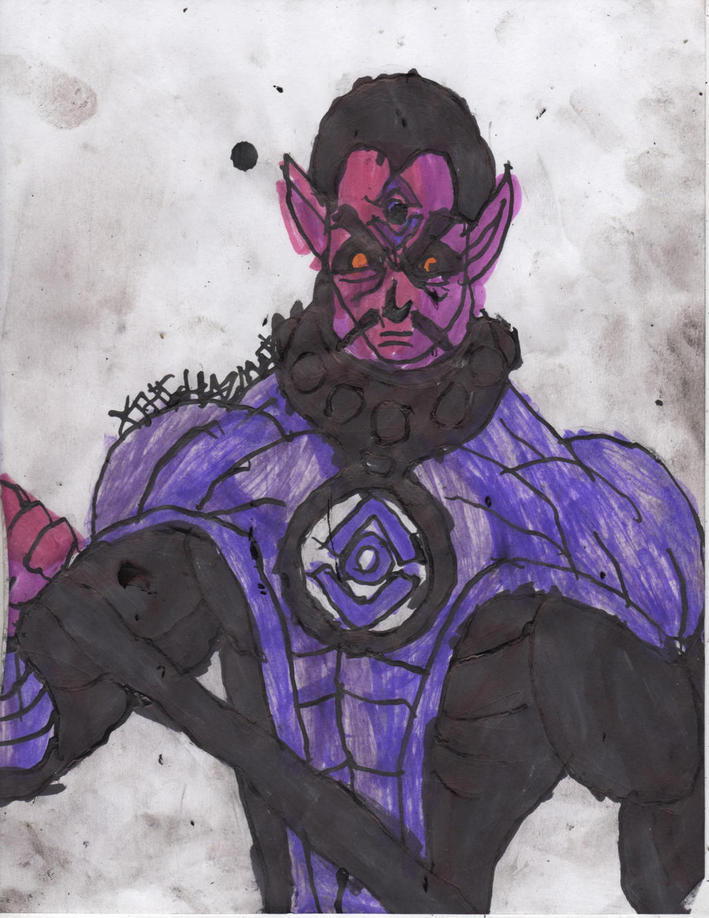 Sinestro Study: Indigo Tribe