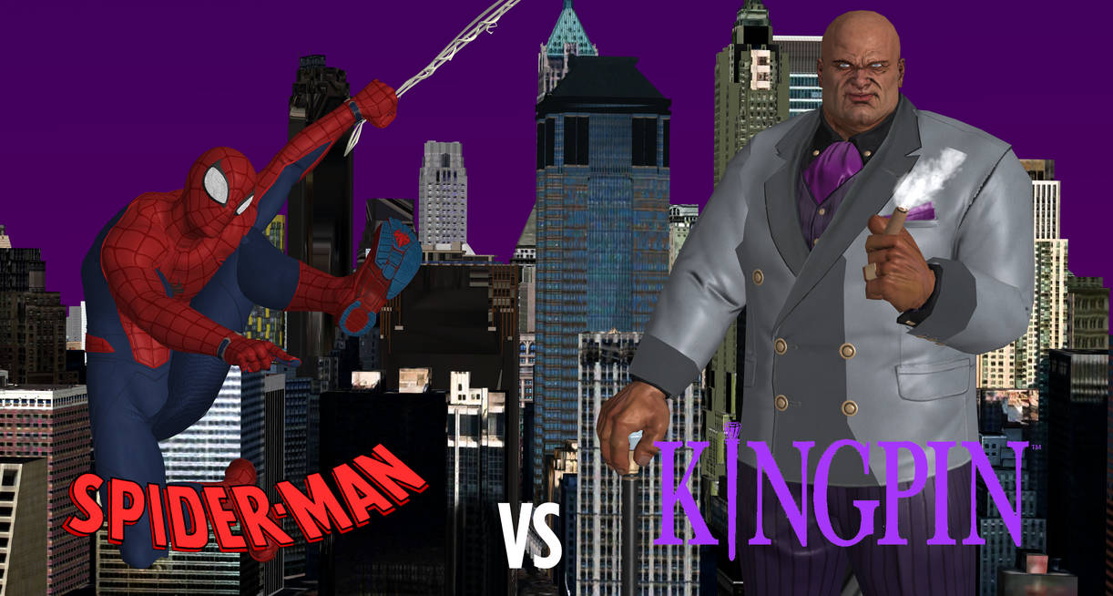 The Amazing Spider-Man vs the Kingpin. by WolffusDominion on DeviantArt